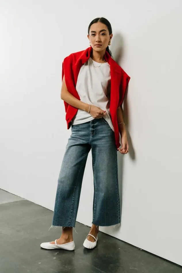 Bohme Denim Colette Wide Leg Jeans In Medium Wash Medium Wash 8211 Women Bohme Denim Colette Wide Leg Jeans In Medium Wash Medium Wash 8211 Women