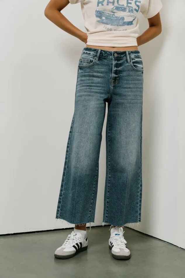 Bohme Denim Colette Wide Leg Jeans In Medium Wash Medium Wash 8211 Women Bohme Denim Colette Wide Leg Jeans In Medium Wash Medium Wash 8211 Women