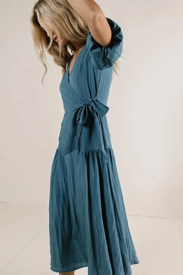Bohme Dresses Brielle Midi Dress In Teal Teal 8211 Women Bohme Dresses Brielle Midi Dress In Teal Teal 8211 Women