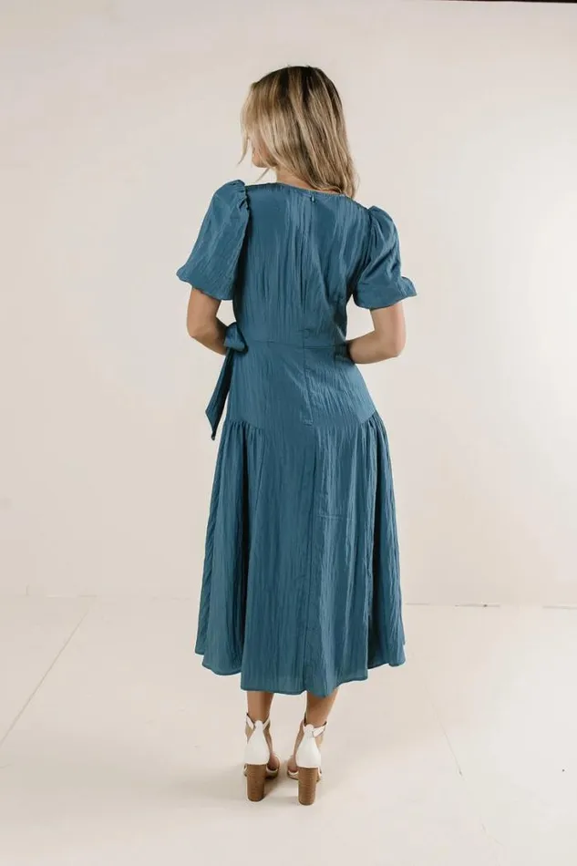 Bohme Dresses Brielle Midi Dress In Teal Teal 8211 Women Bohme Dresses Brielle Midi Dress In Teal Teal 8211 Women