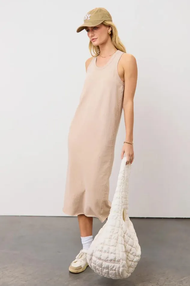 Bohme Dresses Caroline TShirt Dress In Tan Tan 8211 Women Bohme Dresses Caroline TShirt Dress In Tan Tan 8211 Women