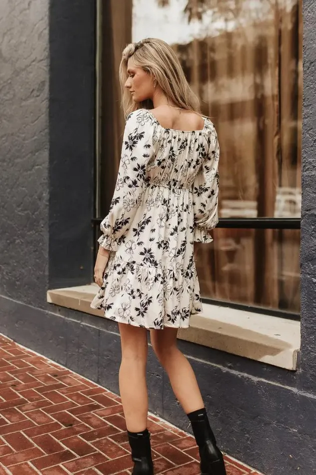 Bohme Dresses Carson Floral Mini Dress 8211 FINAL SALE Ivory 8211 Women Bohme Dresses Carson Floral Mini Dress 8211 FINAL SALE Ivory 8211 Women