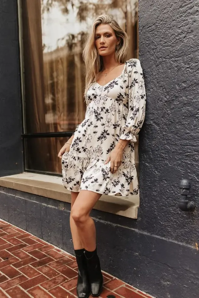 Bohme Dresses Carson Floral Mini Dress 8211 FINAL SALE Ivory 8211 Women Bohme Dresses Carson Floral Mini Dress 8211 FINAL SALE Ivory 8211 Women
