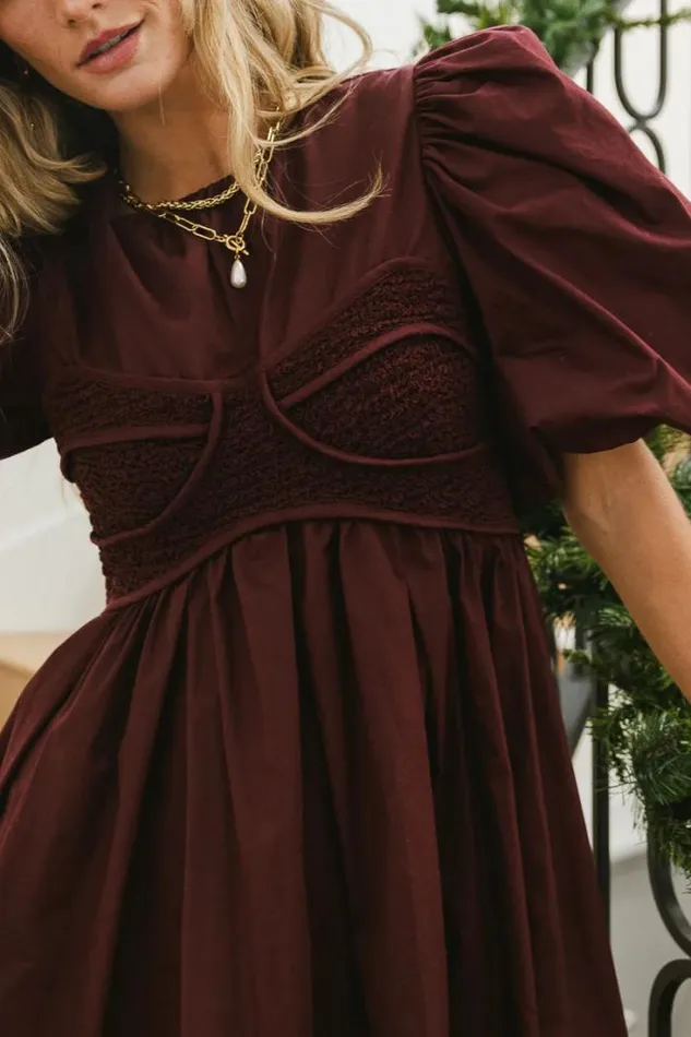 Bohme Dresses Claire Maxi Dress In Burgundy Burgundy 8211 Women Bohme Dresses Claire Maxi Dress In Burgundy Burgundy 8211 Women
