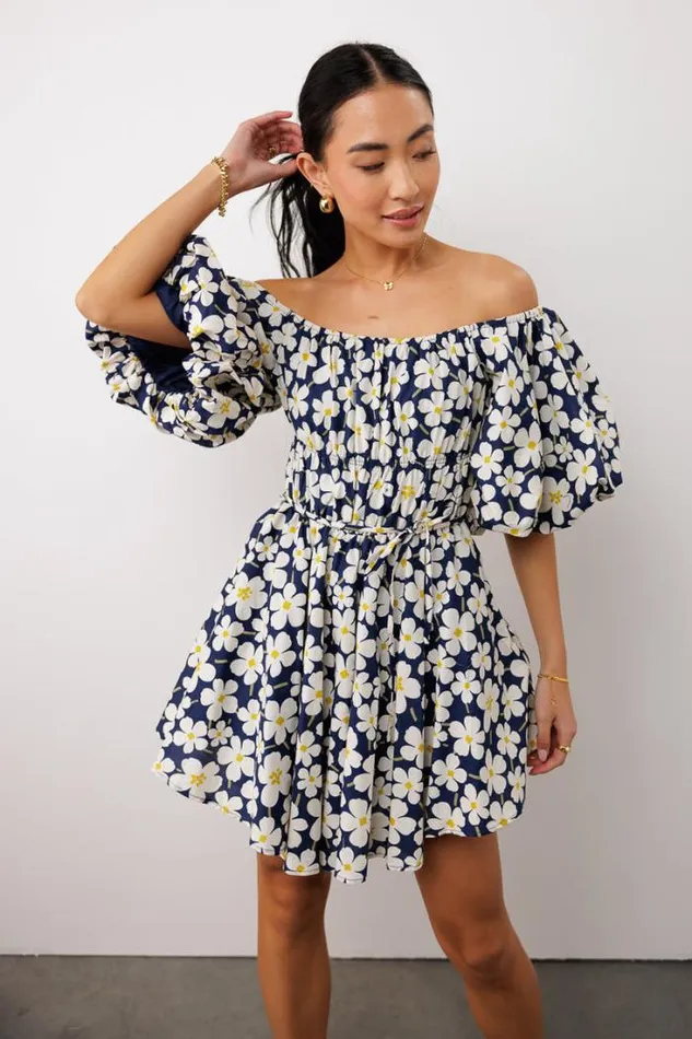 Bohme Dresses Claudia Floral Dress Navy 8211 Women Bohme Dresses Claudia Floral Dress Navy 8211 Women