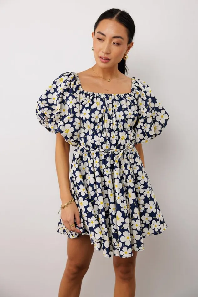 Bohme Dresses Claudia Floral Dress Navy 8211 Women Bohme Dresses Claudia Floral Dress Navy 8211 Women