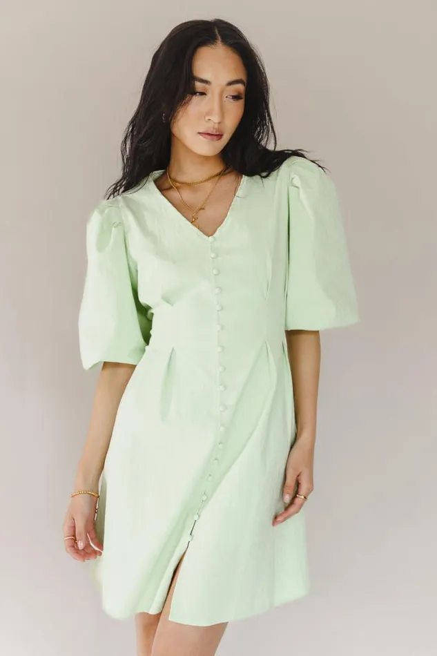 Bohme Dresses Danna Dress In Mint Mint 8211 Women