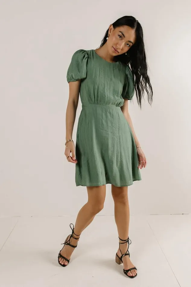 Bohme Dresses Dillon Mini Dress Green 8211 Women