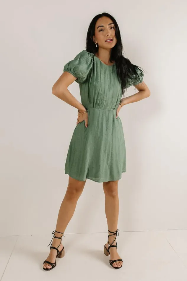 Bohme Dresses Dillon Mini Dress Green 8211 Women Bohme Dresses Dillon Mini Dress Green 8211 Women