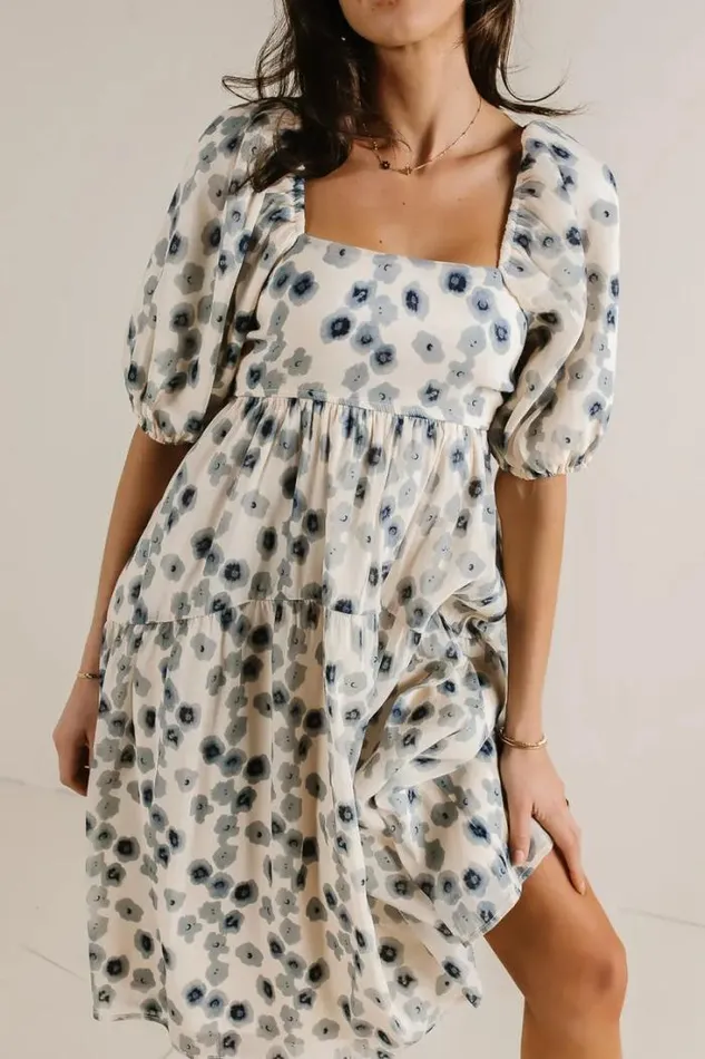 Bohme Dresses In The Fields Midi Dress In Blue Blue 8211 Women Bohme Dresses In The Fields Midi Dress In Blue Blue 8211 Women