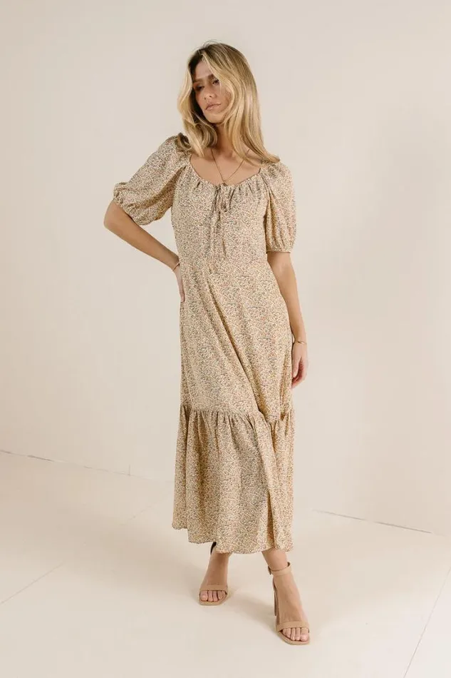 Bohme Dresses Indira Ditsy Floral Dress Yellow 8211 Women