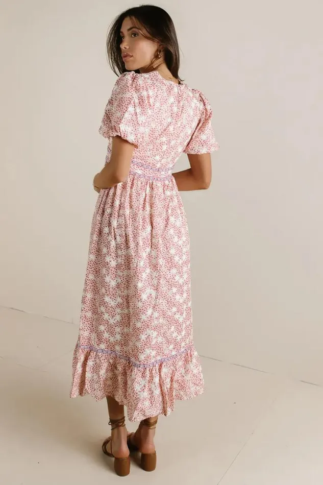 Bohme Dresses Kamree Floral Embroidered Dress Red 8211 Women Bohme Dresses Kamree Floral Embroidered Dress Red 8211 Women