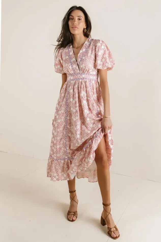 Bohme Dresses Kamree Floral Embroidered Dress Red 8211 Women Bohme Dresses Kamree Floral Embroidered Dress Red 8211 Women