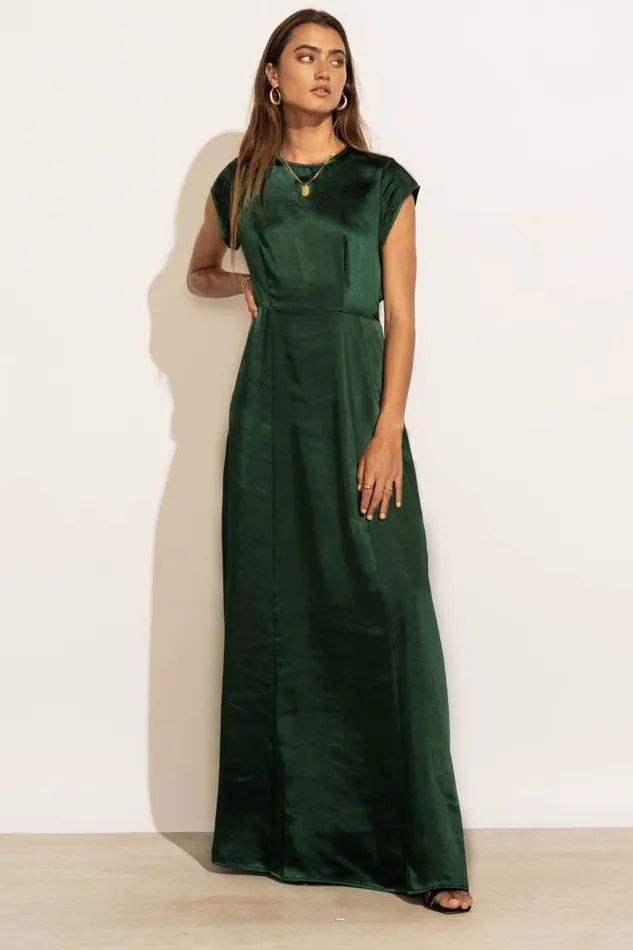 Bohme Dresses Lucille Maxi Dress In Emerald 8211 FINAL SALE Emerald 8211 Women Bohme Dresses Lucille Maxi Dress In Emerald 8211 FINAL SALE Emerald 8211 Women