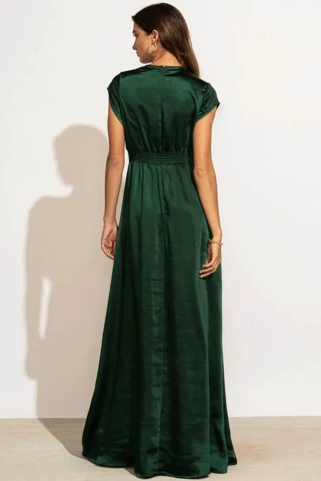 Bohme Dresses Lucille Maxi Dress In Emerald 8211 FINAL SALE Emerald 8211 Women Bohme Dresses Lucille Maxi Dress In Emerald 8211 FINAL SALE Emerald 8211 Women
