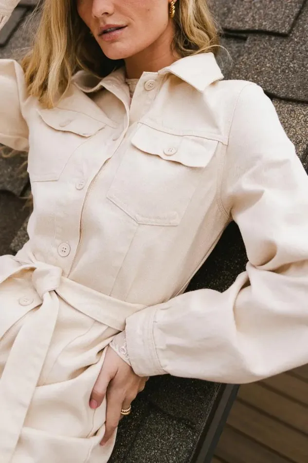 Bohme Dresses Maggie Denim Dress Cream 8211 Women Bohme Dresses Maggie Denim Dress Cream 8211 Women