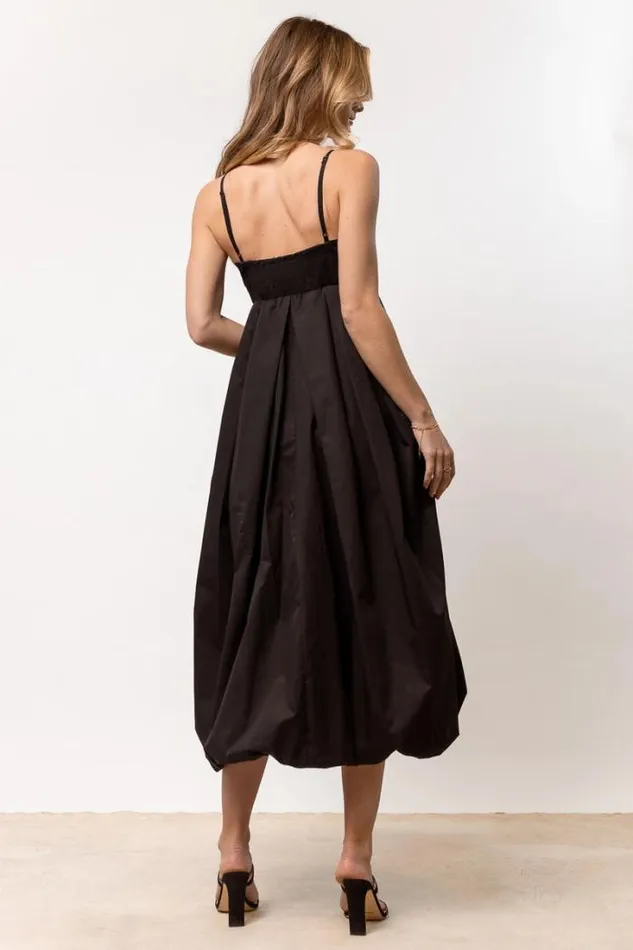 Bohme Dresses Makayla Midi Dress 8211 FINAL SALE Black 8211 Women Bohme Dresses Makayla Midi Dress 8211 FINAL SALE Black 8211 Women