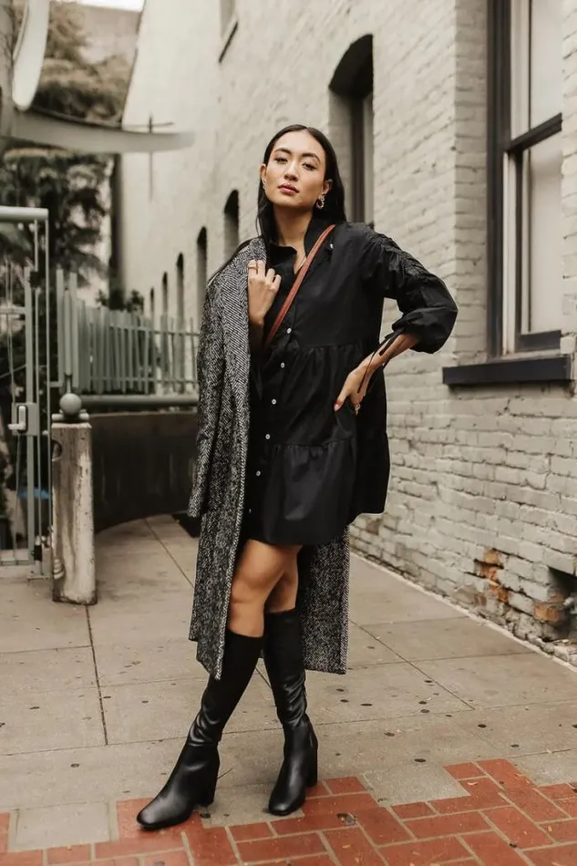 Bohme Dresses Nevada Button Up Dress Black 8211 Women