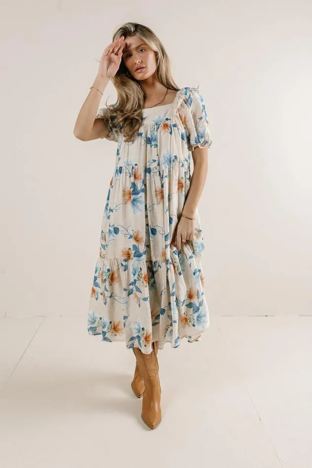 Bohme Dresses Retta Floral Dress Ivory 8211 Women Bohme Dresses Retta Floral Dress Ivory 8211 Women