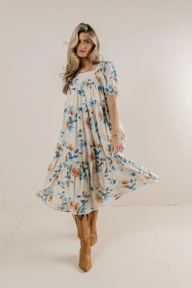 Bohme Dresses Retta Floral Dress Ivory 8211 Women Bohme Dresses Retta Floral Dress Ivory 8211 Women