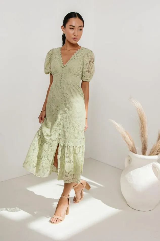 Bohme Dresses Rowan Lace Dress In Sage Sage 8211 Women Bohme Dresses Rowan Lace Dress In Sage Sage 8211 Women