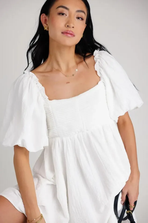 Bohme Dresses Ryann Mini Dress In White White 8211 Women Bohme Dresses Ryann Mini Dress In White White 8211 Women
