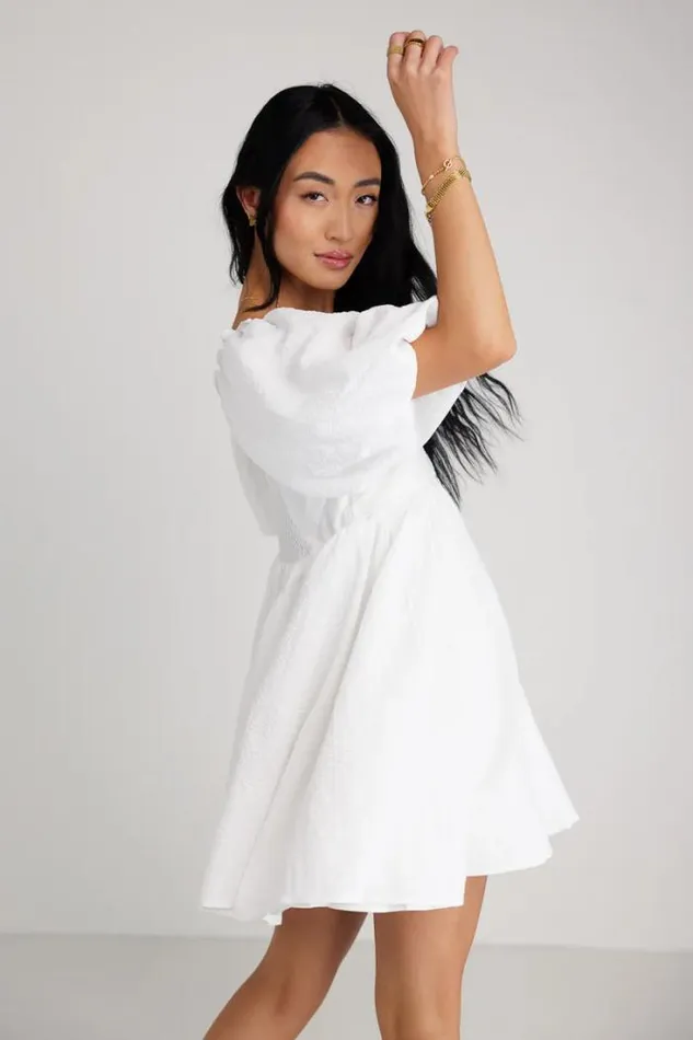 Bohme Dresses Ryann Mini Dress In White White 8211 Women Bohme Dresses Ryann Mini Dress In White White 8211 Women
