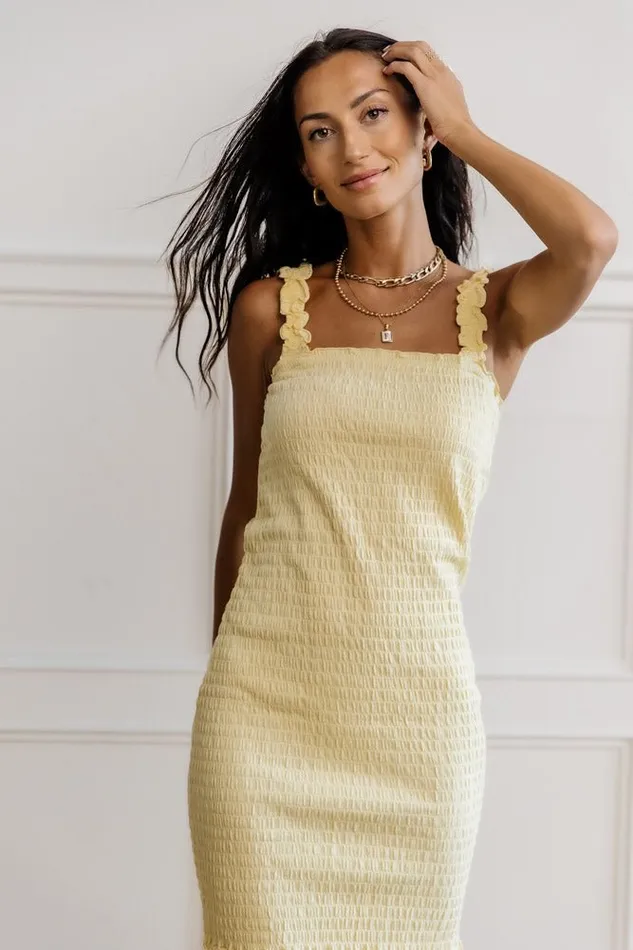 Bohme Dresses Vero Moda Kinsey Dress 8211 FINAL SALE Yellow 8211 Women Bohme Dresses Vero Moda Kinsey Dress 8211 FINAL SALE Yellow 8211 Women