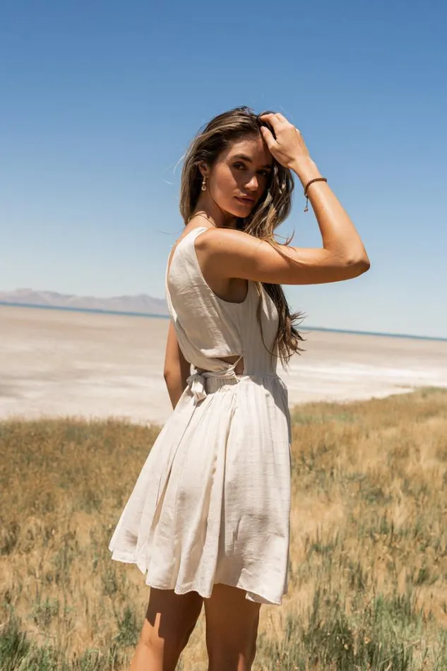 Bohme Dresses Waverly Mini Dress In Natural Natural 8211 Women