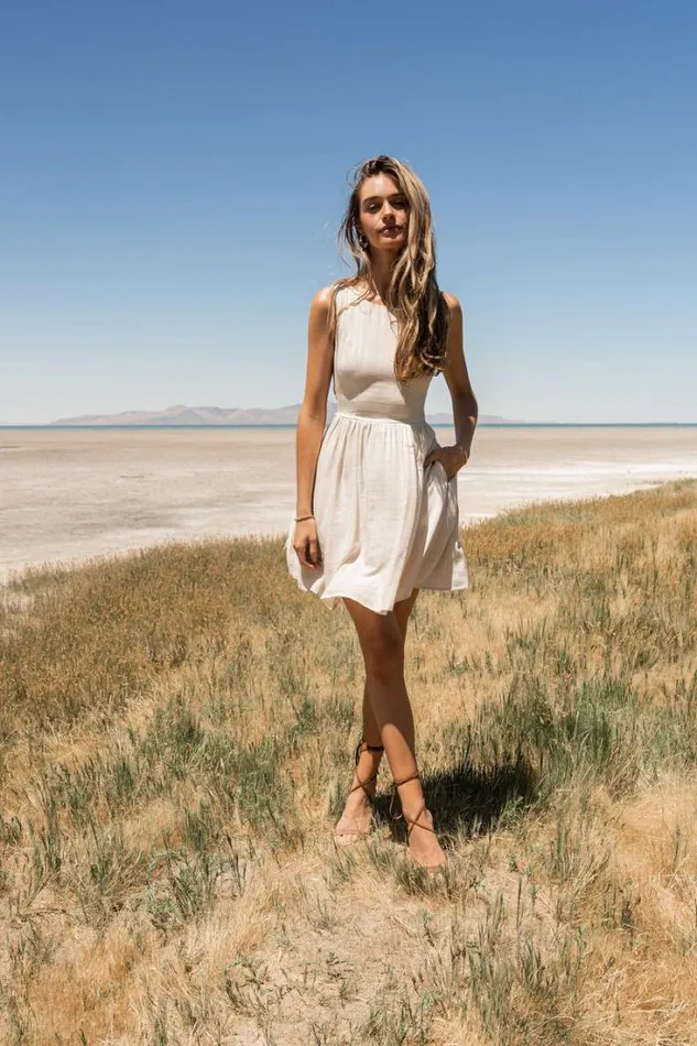 Bohme Dresses Waverly Mini Dress In Natural Natural 8211 Women Bohme Dresses Waverly Mini Dress In Natural Natural 8211 Women