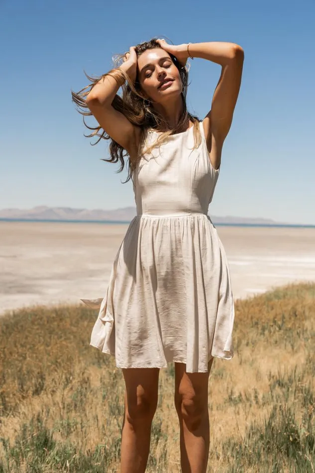 Bohme Dresses Waverly Mini Dress In Natural Natural 8211 Women Bohme Dresses Waverly Mini Dress In Natural Natural 8211 Women