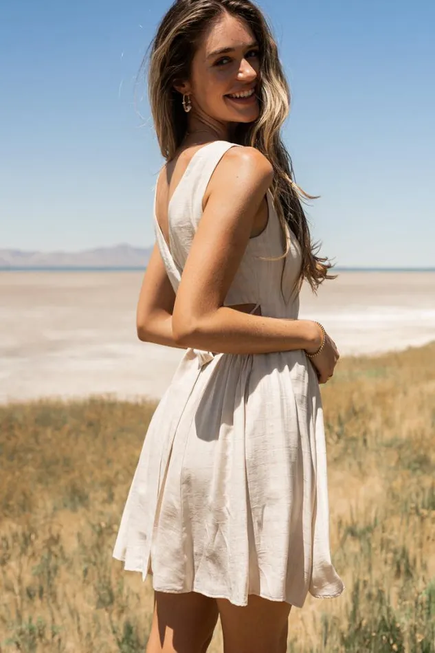 Bohme Dresses Waverly Mini Dress In Natural Natural 8211 Women Bohme Dresses Waverly Mini Dress In Natural Natural 8211 Women
