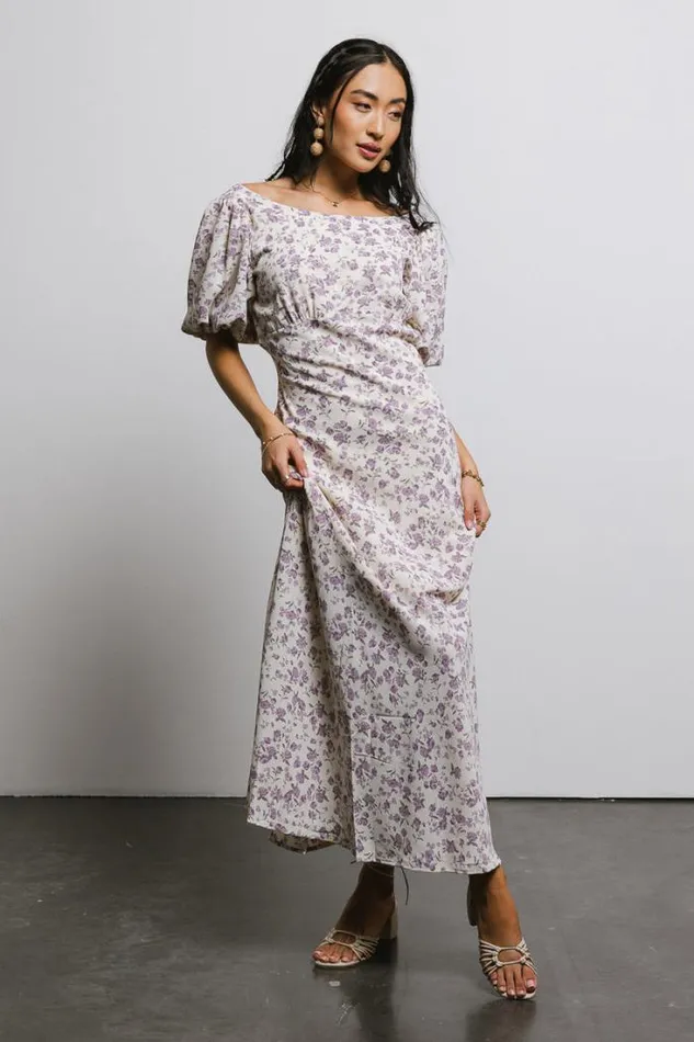Bohme Dresses Zuri Floral Dress In Lilac Lilac 8211 Women Bohme Dresses Zuri Floral Dress In Lilac Lilac 8211 Women