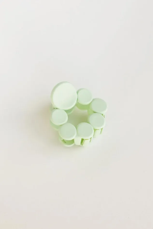 Bohme Hair Accessories Matte Circle Claw Clip In Green Green 8211 Women