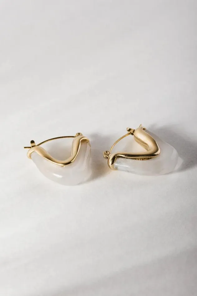 Bohme Jewelry Ariella Earrings In White White 8211 Women