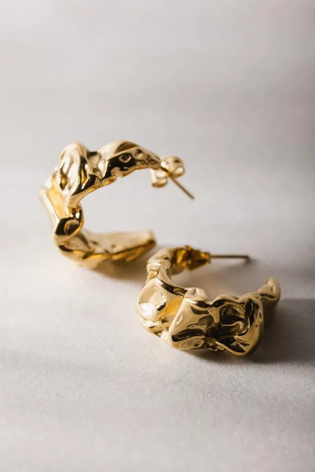 Bohme Jewelry Flaren Earrings Gold 8211 Women