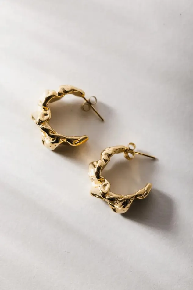 Bohme Jewelry Flaren Earrings Gold 8211 Women Bohme Jewelry Flaren Earrings Gold 8211 Women