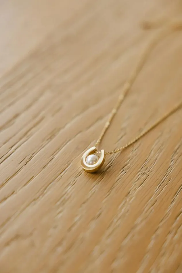 Bohme Jewelry Horseshoe Gold Necklace Gold 8211 Women