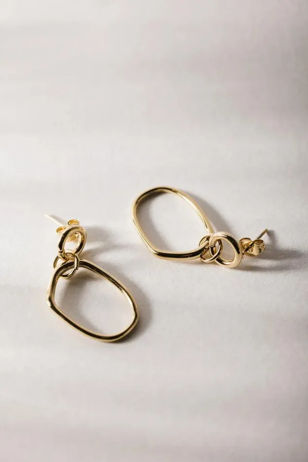 Bohme Jewelry Scarlett Earrings Gold 8211 Women Bohme Jewelry Scarlett Earrings Gold 8211 Women
