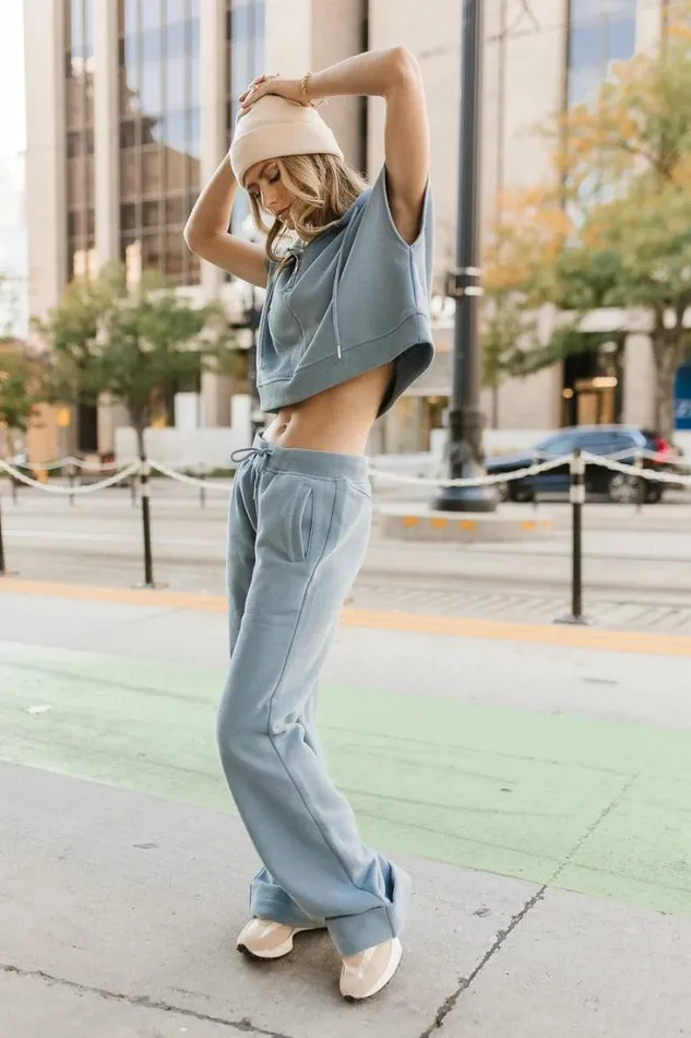 Bohme Loungewear Amy Sweatpants In Blue Blue 8211 Women Bohme Loungewear Amy Sweatpants In Blue Blue 8211 Women