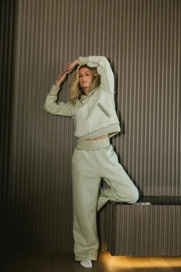 Bohme Loungewear Mattie Faux Shearling Pants In Sage Sage 8211 Women Bohme Loungewear Mattie Faux Shearling Pants In Sage Sage 8211 Women