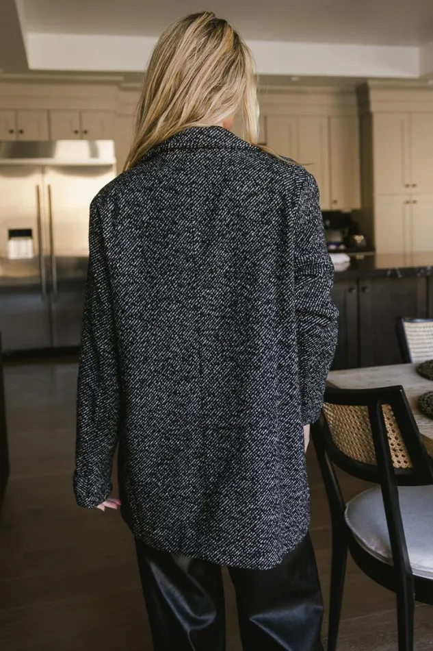 Bohme Outerwear Ava Wool Blend Jacket In Black Black 8211 Women Bohme Outerwear Ava Wool Blend Jacket In Black Black 8211 Women