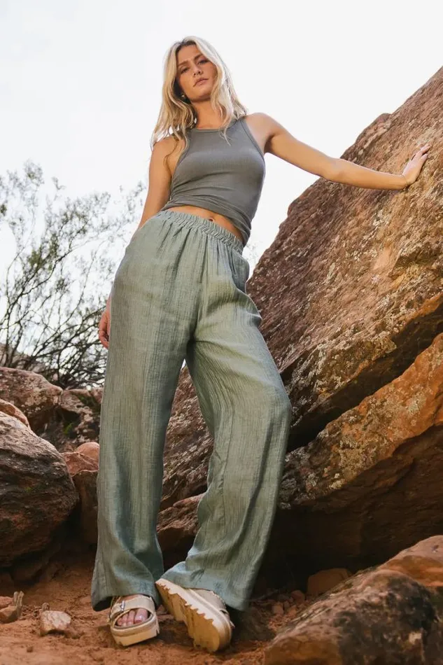 Bohme Pants Jennilyn Pants In Sage Sage 8211 Women Bohme Pants Jennilyn Pants In Sage Sage 8211 Women