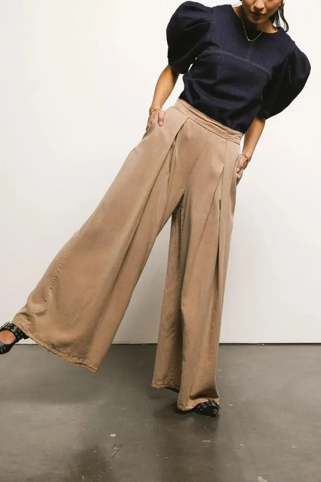 Bohme Pants Katie Wide Leg Pants In Tan Tan 8211 Women Bohme Pants Katie Wide Leg Pants In Tan Tan 8211 Women