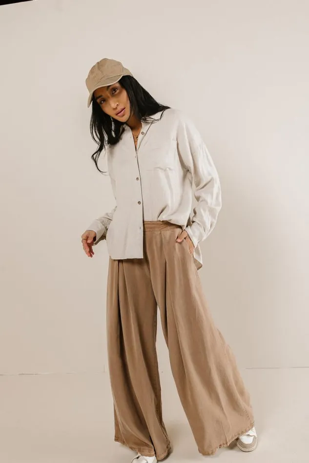 Bohme Pants Katie Wide Leg Pants In Tan Tan 8211 Women Bohme Pants Katie Wide Leg Pants In Tan Tan 8211 Women