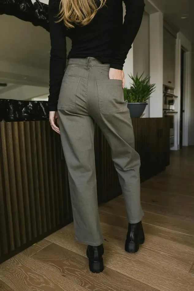 Bohme Pants Magnolia Straight Leg Pants In Grey Grey 8211 Women Bohme Pants Magnolia Straight Leg Pants In Grey Grey 8211 Women