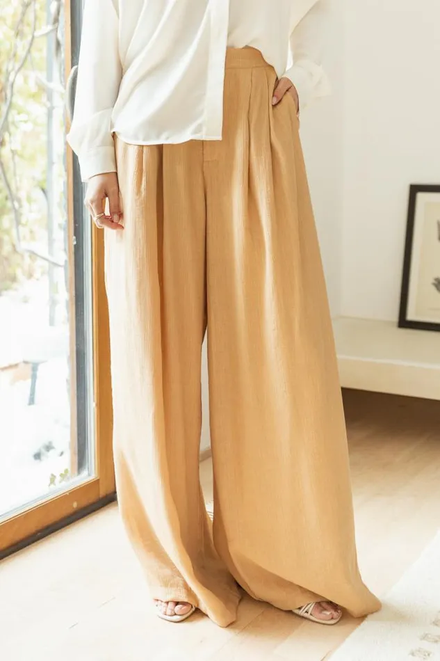 Bohme Pants Nova Wide Leg Pants In Peach Peach 8211 Women Bohme Pants Nova Wide Leg Pants In Peach Peach 8211 Women