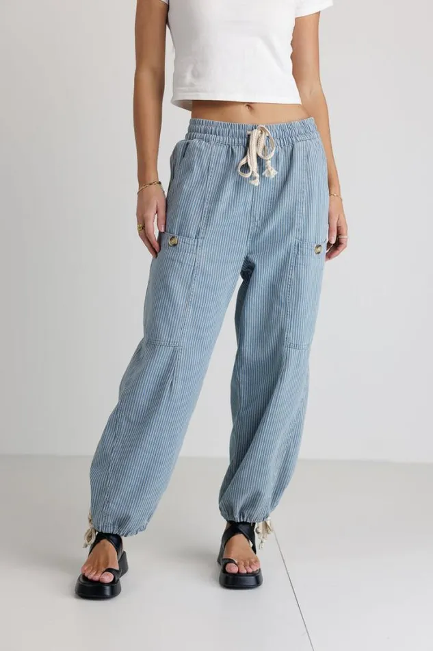 Bohme Pants Robyn Striped Pants In Denim Denim 8211 Women Bohme Pants Robyn Striped Pants In Denim Denim 8211 Women