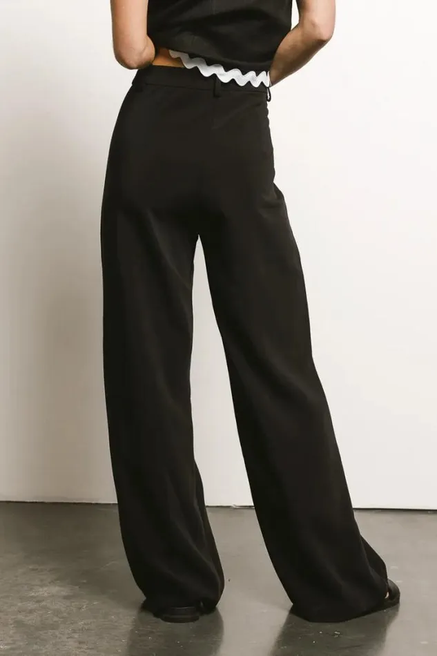 Bohme Pants Sylvie Wide Leg Pants Black 8211 Women Bohme Pants Sylvie Wide Leg Pants Black 8211 Women