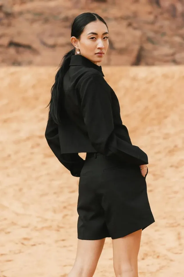 Bohme Sets Waldorf Shorts In Black Black 8211 Women Bohme Sets Waldorf Shorts In Black Black 8211 Women